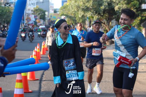 Race photo from Jabar Run 10K 2024
