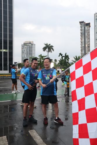 Race photo from Road to BAF Lions Run 2024