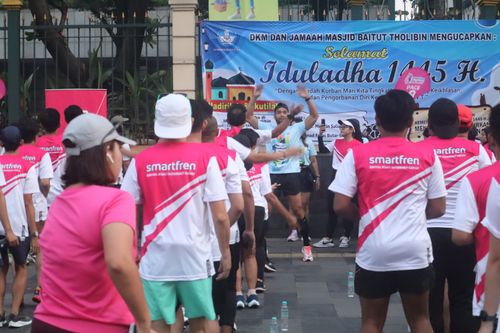 Race photo from Smartfren Run 2024 Vibes