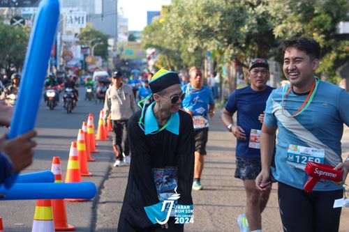 Race photo from Jabar Run 10K 2024
