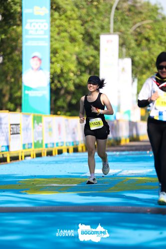 Race photo from Taman Budaya x BOGORUN 2025