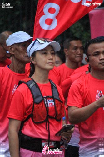 Race photo from Smartfren Run 2025 Vibes