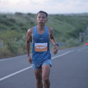 Race photo from KEDIRI HALF MARATHON 2026