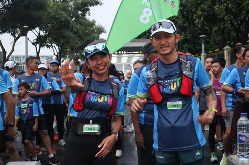 Race photo from Road to BAF Lions Run 2024