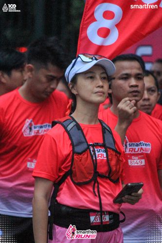 Race photo from Smartfren Run 2025 Vibes