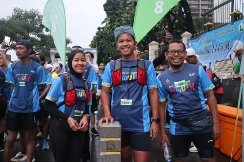 Race photo from Road to BAF Lions Run 2024