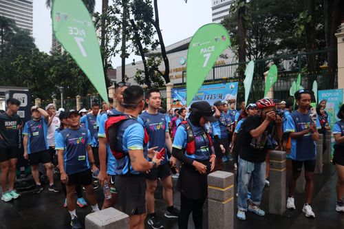 Race photo from Road to BAF Lions Run 2024