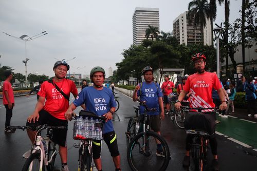 Race photo from Road to BAF Lions Run 2024