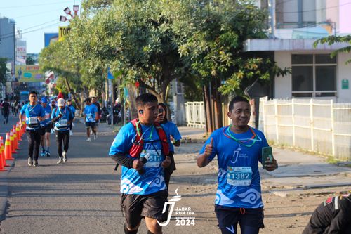 Race photo from Jabar Run 10K 2024