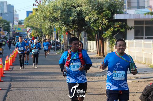 Race photo from Jabar Run 10K 2024