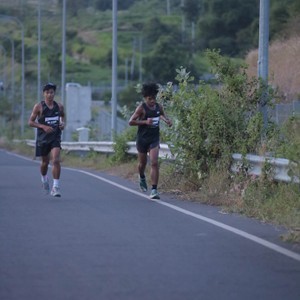 Race photo from KEDIRI HALF MARATHON 2026