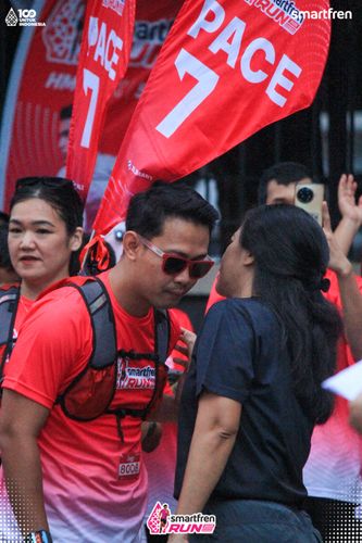 Race photo from Smartfren Run 2025 Vibes