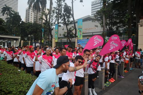Race photo from Smartfren Run 2024 Vibes