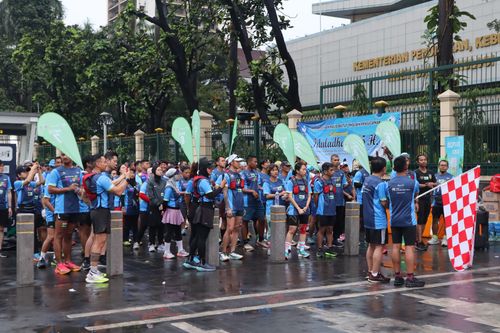 Race photo from Road to BAF Lions Run 2024