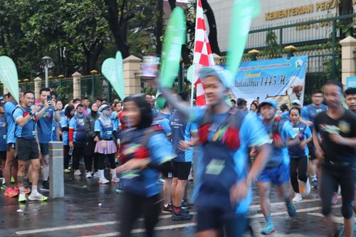 Race photo from Road to BAF Lions Run 2024