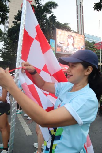 Race photo from Smartfren Run 2024 Vibes