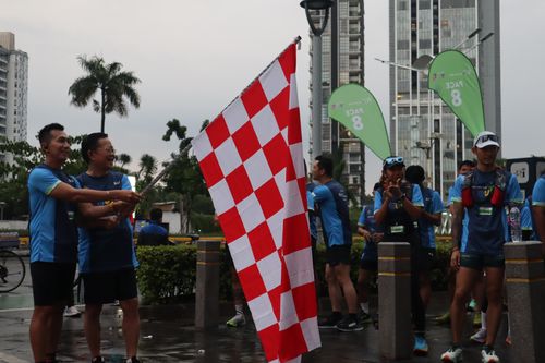 Race photo from Road to BAF Lions Run 2024