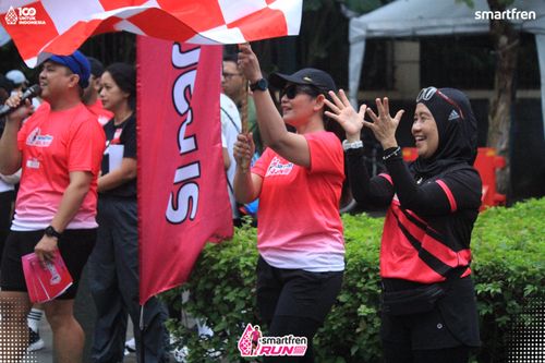 Race photo from Smartfren Run 2025 Vibes