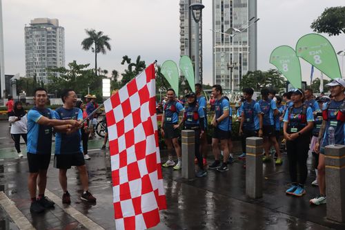Race photo from Road to BAF Lions Run 2024