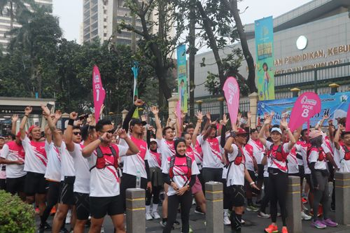 Race photo from Smartfren Run 2024 Vibes