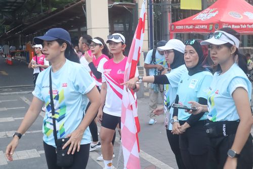 Race photo from Smartfren Run 2024 Vibes