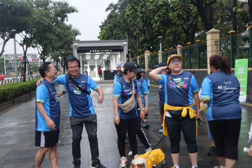 Race photo from Road to BAF Lions Run 2024