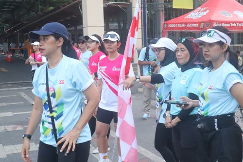 Race photo from Smartfren Run 2024 Vibes