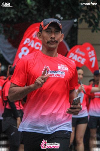 Race photo from Smartfren Run 2025 Vibes