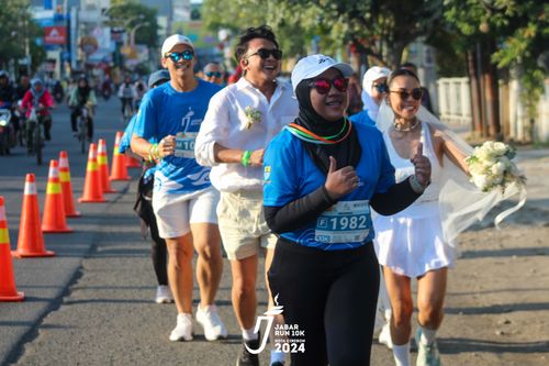 Race photo from Jabar Run 10K 2024
