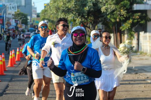 Race photo from Jabar Run 10K 2024