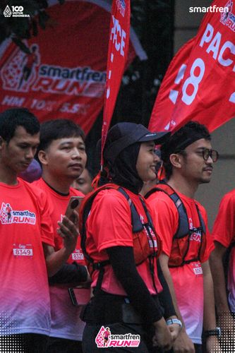 Race photo from Smartfren Run 2025 Vibes