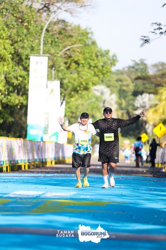 Race photo from Taman Budaya x BOGORUN 2025