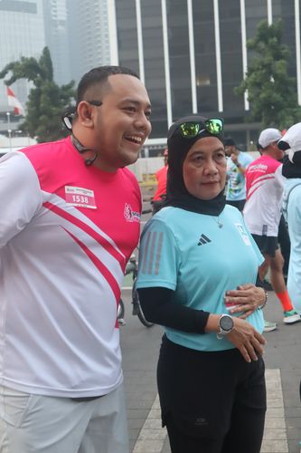 Race photo from Smartfren Run 2024 Vibes