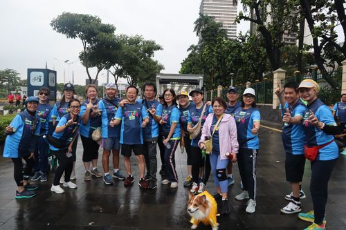 Race photo from Road to BAF Lions Run 2024