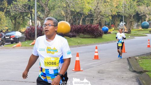 Race photo from Taman Budaya x BOGORUN 2025