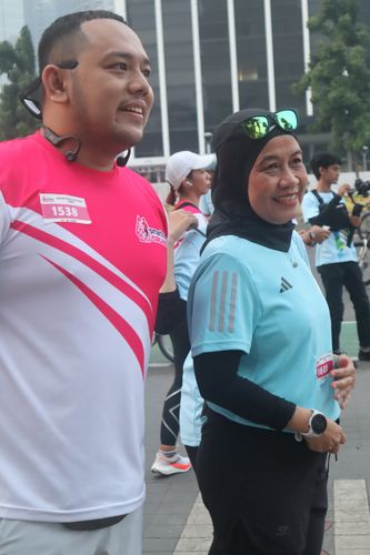 Race photo from Smartfren Run 2024 Vibes