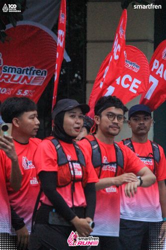 Race photo from Smartfren Run 2025 Vibes