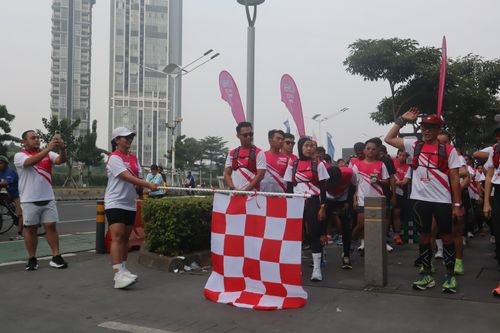Race photo from Smartfren Run 2024 Vibes