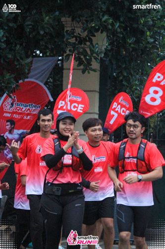 Race photo from Smartfren Run 2025 Vibes