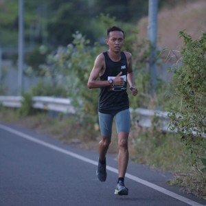 Race photo from KEDIRI HALF MARATHON 2026