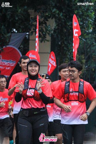Race photo from Smartfren Run 2025 Vibes