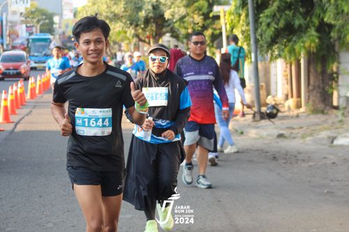 Race photo from Jabar Run 10K 2024