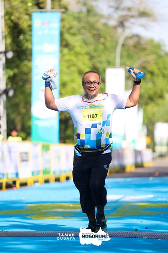 Race photo from Taman Budaya x BOGORUN 2025
