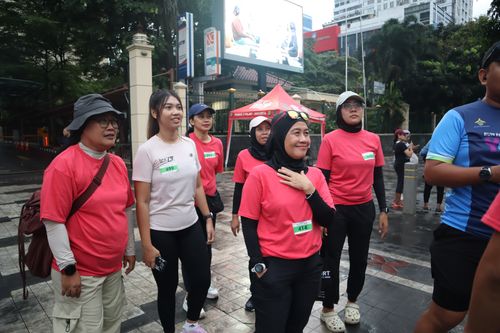 Race photo from Road to BAF Lions Run 2024
