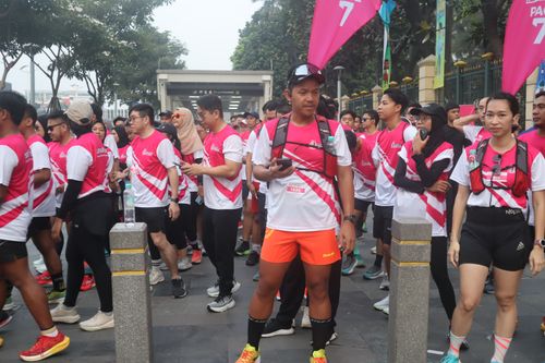 Race photo from Smartfren Run 2024 Vibes