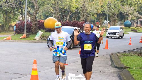 Race photo from Taman Budaya x BOGORUN 2025