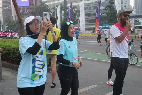 Race photo from Smartfren Run 2024 Vibes