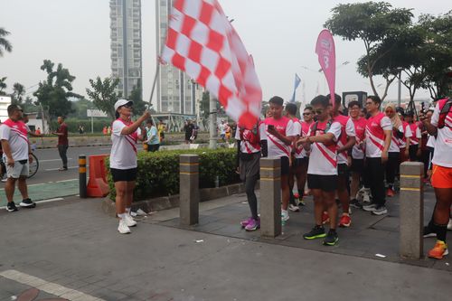 Race photo from Smartfren Run 2024 Vibes