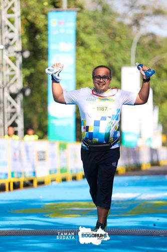 Race photo from Taman Budaya x BOGORUN 2025