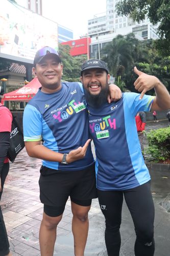 Race photo from Road to BAF Lions Run 2024